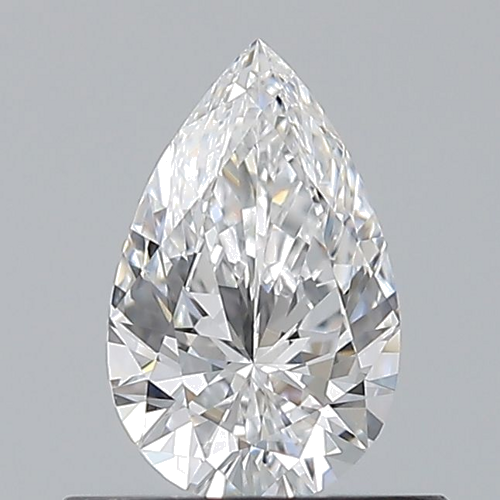 0.5 carat D-VS1 Natūralus Pear Deimantas (1)