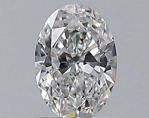 0.56 carat F-VVS1 Natūralus Oval Deimantas (1)