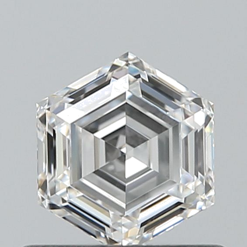 0.54 carat E-VS2 Natūralus Hexagonal Deimantas (1)