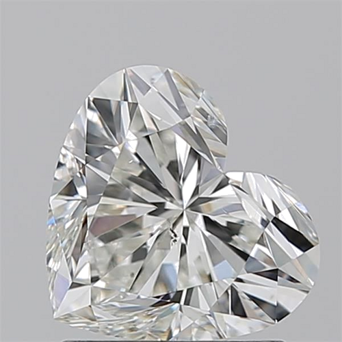 1.51 carat I-SI2 Natūralus Heart Deimantas (1)