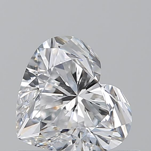 0.7 carat D-VS2 Natūralus Heart Deimantas (1)