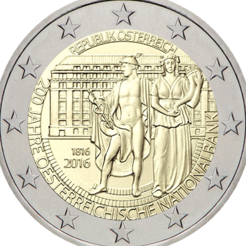 2016 Austrija Nacionalinis bankas 2 eurų moneta (2)
