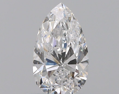 0.5 carat D-SI1 Natūralus Pear Deimantas (1)