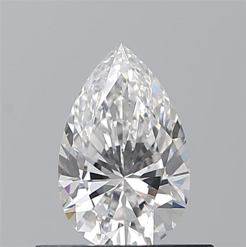 0.5 carat E-SI1 Natūralus Pear Deimantas (1)