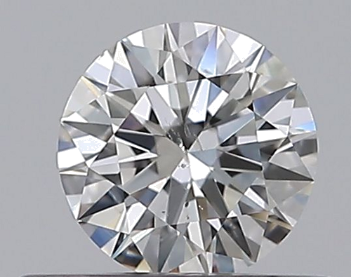 0.4 carat G-SI2 Excellent cut Natūralus Round Deimantas (1)