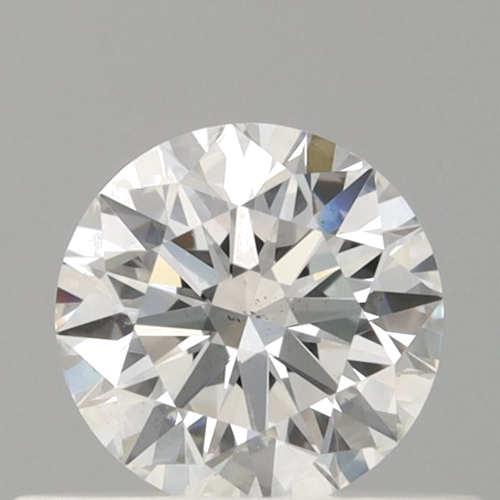 0.44 carat E-SI1 Excellent cut Natūralus Round Deimantas (1)