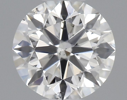 0.38 carat F-SI1 Very Good cut Natūralus Round Deimantas (1)