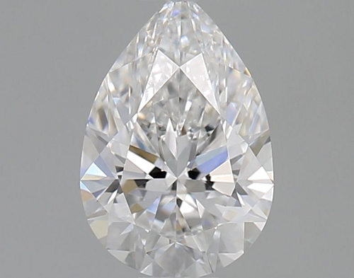 0.54 carat E-VVS2 Natūralus Pear Deimantas (1)