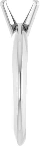 Sužadėtuvių Žiedas „Heavy Solitaire“ 585 Baltojo Aukso Emerald 6.5mm x 5mm (4)