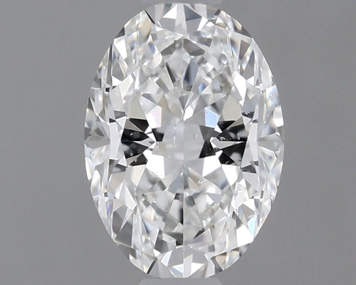 0.4 carat F-SI2 Natūralus Oval Deimantas (1)