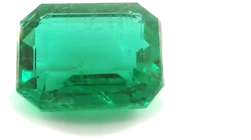 2.91 carat GREEN Octagonal Smaragdas (1)