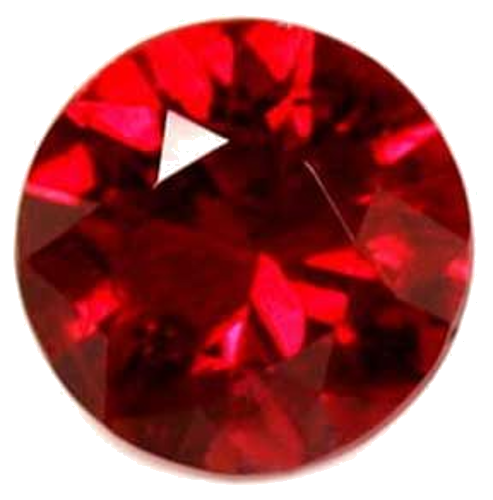 0.54 carat RED Round Rubinas (1)
