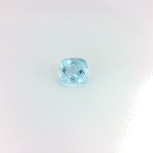 0.5 carat BLUE Cushion Aquamarine (1)