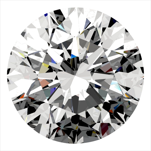 0.34 carat E-VVS1 Excellent cut Natūralus Round Deimantas (1)