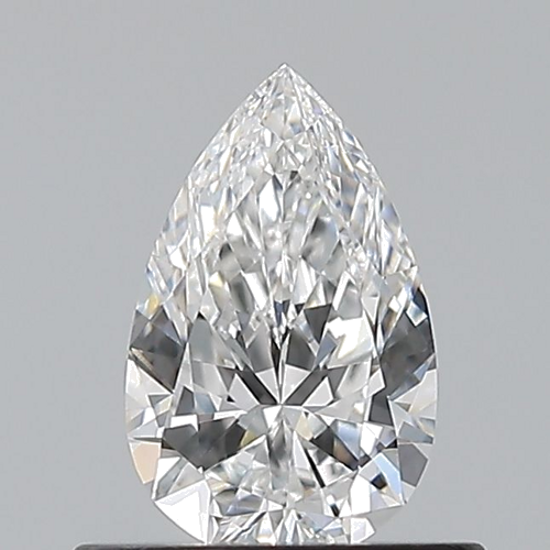 0.5 carat E-VS1 Natūralus Pear Deimantas (1)