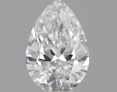 0.23 carat D-VVS2 Natūralus Pear Deimantas (1)