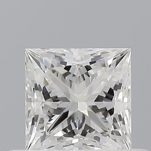 0.51 carat G-VS2 Natūralus Princess Deimantas (1)