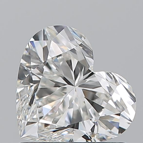 1.03 carat H-VVS1 Natūralus Heart Deimantas (1)