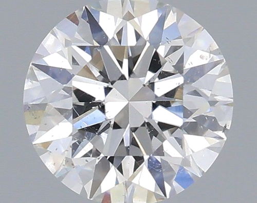 0.51 carat E-SI2 Excellent cut Natūralus Round Deimantas (1)