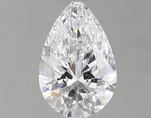 0.4 carat E-VVS1 Natūralus Pear Deimantas (1)
