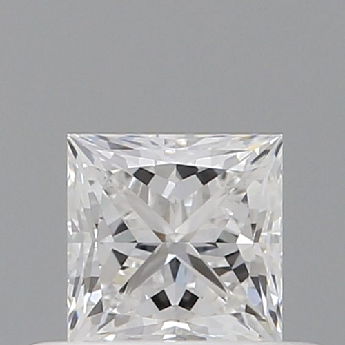 0.4 carat D-VVS1 Natūralus Princess Deimantas (1)