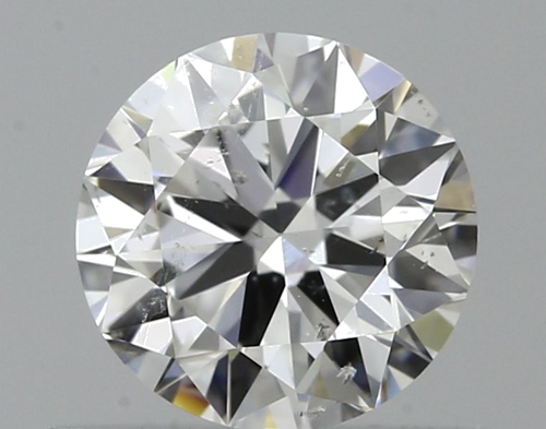 0.5 carat F-SI2 Very Good cut Natūralus Round Deimantas (1)