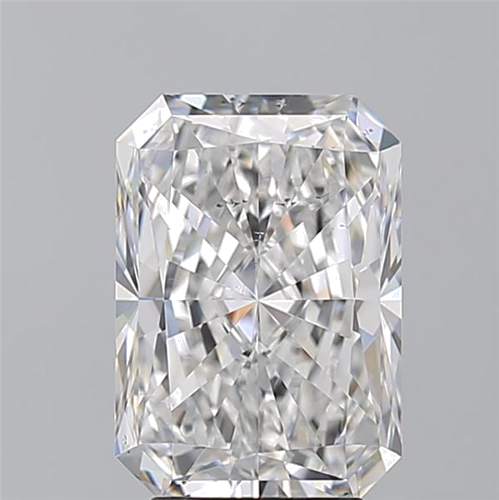 3.21 carat D-SI1 Natūralus Radiant Deimantas (1)