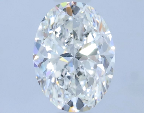 0.6 carat G-VVS1 Natūralus Oval Deimantas (1)