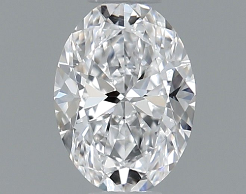 0.41 carat D-VVS1 Natūralus Oval Deimantas (1)