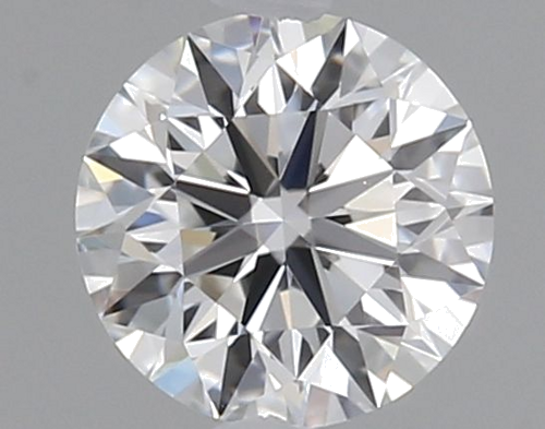 0.31 carat F-VVS1 Excellent cut Natūralus Round Deimantas (1)