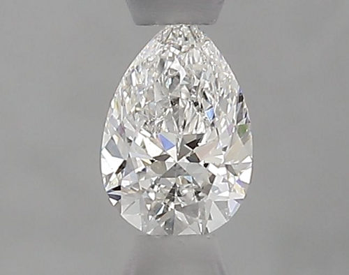 0.36 carat F-VS2 Natūralus Pear Deimantas (1)