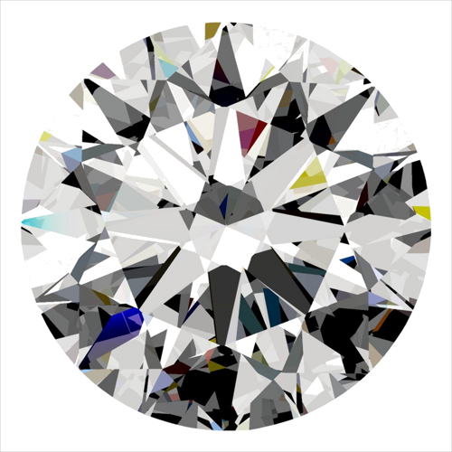 0.3 carat H-VS2 Excellent cut Natūralus Round Deimantas (1)