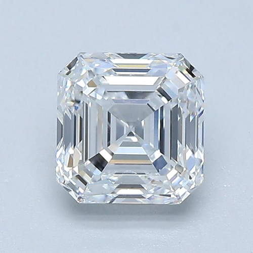 1.5 carat D-VVS2 Natūralus Asscher Deimantas (1)