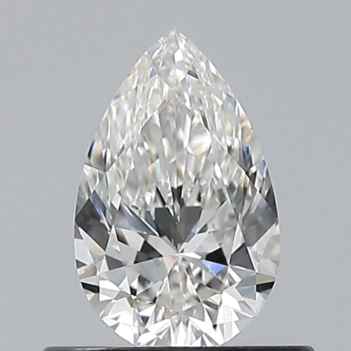 0.53 carat G-VS1 Natūralus Pear Deimantas (1)