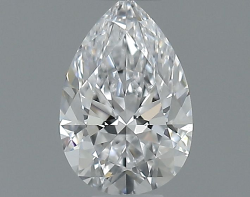 0.38 carat D-IF Natūralus Pear Deimantas (1)