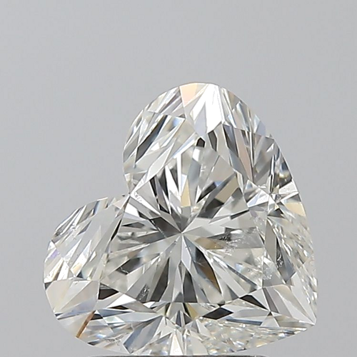 2.01 carat I-SI2 Natūralus Heart Deimantas (1)
