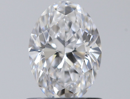 0.8 carat D-VVS1 Natūralus Oval Deimantas (1)