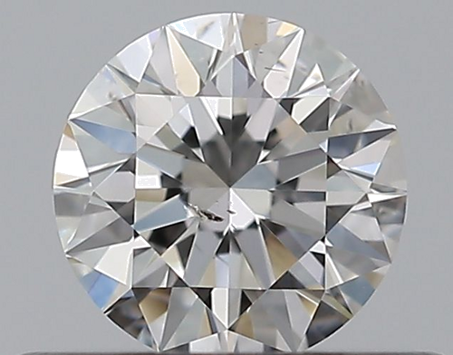 0.4 carat G-SI2 Excellent cut Natūralus Round Deimantas (1)