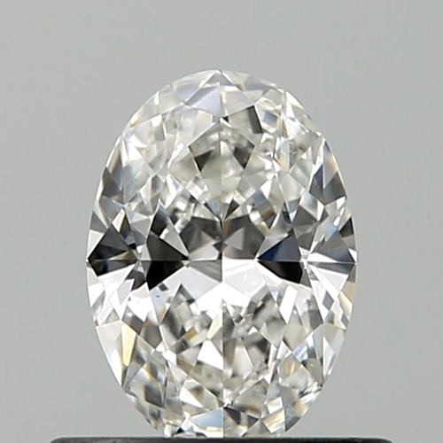 0.5 carat F-VS2 Natūralus Oval Deimantas (1)