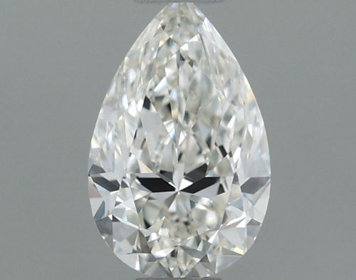 0.5 carat I-SI1 Natūralus Pear Deimantas (1)