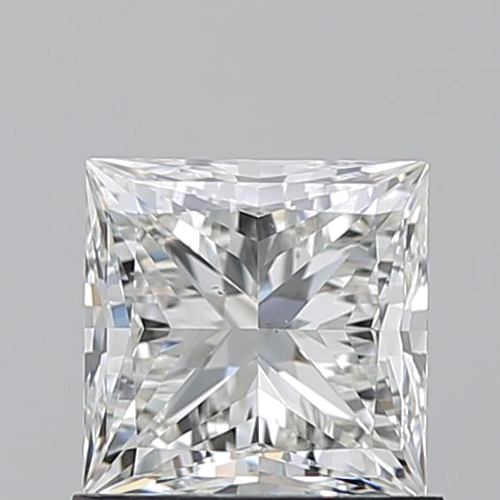 1.02 carat H-VS2 Natūralus Princess Deimantas (1)