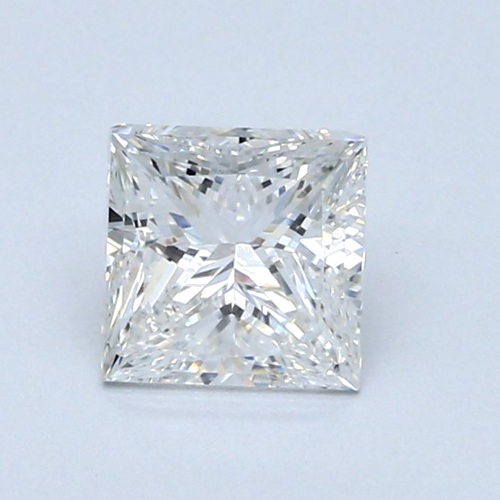 1.0 carat F-VS2 Natūralus Princess Deimantas (1)