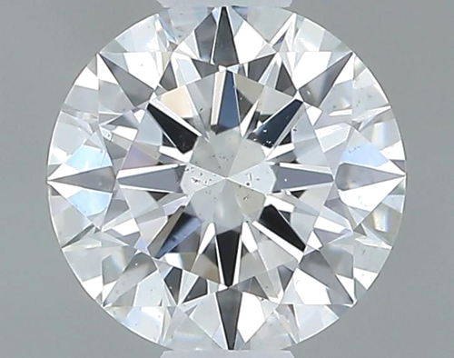 0.43 carat F-SI1 Excellent cut Natūralus Round Deimantas (1)