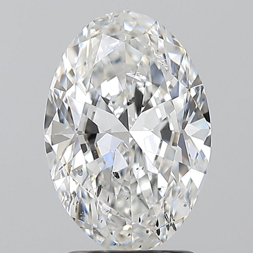2.01 carat E-SI2 Natūralus Oval Deimantas (1)