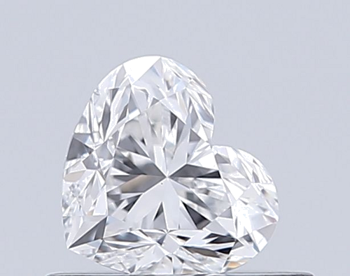 0.5 carat F-VS1 Natūralus Heart Deimantas (1)