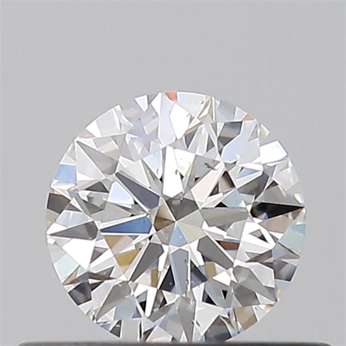 0.42 carat F-SI1 Excellent cut Natūralus Round Deimantas (1)