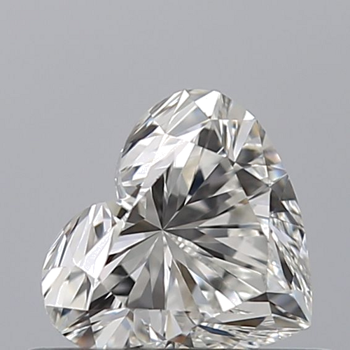 0.52 carat F-VS1 Natūralus Heart Deimantas (1)