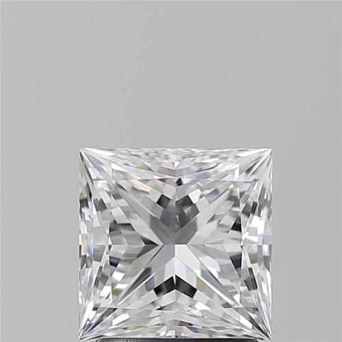 2.01 carat D-VS2 Natūralus Princess Deimantas (1)