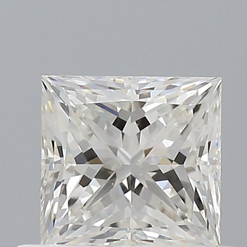 0.6 carat H-VS1 Natūralus Princess Deimantas (1)