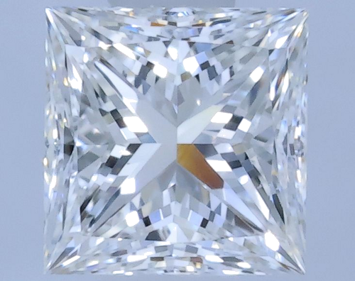 0.4 carat E-VS2 Natūralus Princess Deimantas (1)